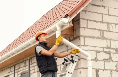 Pose et remplacement de gouttières à Estézargues
